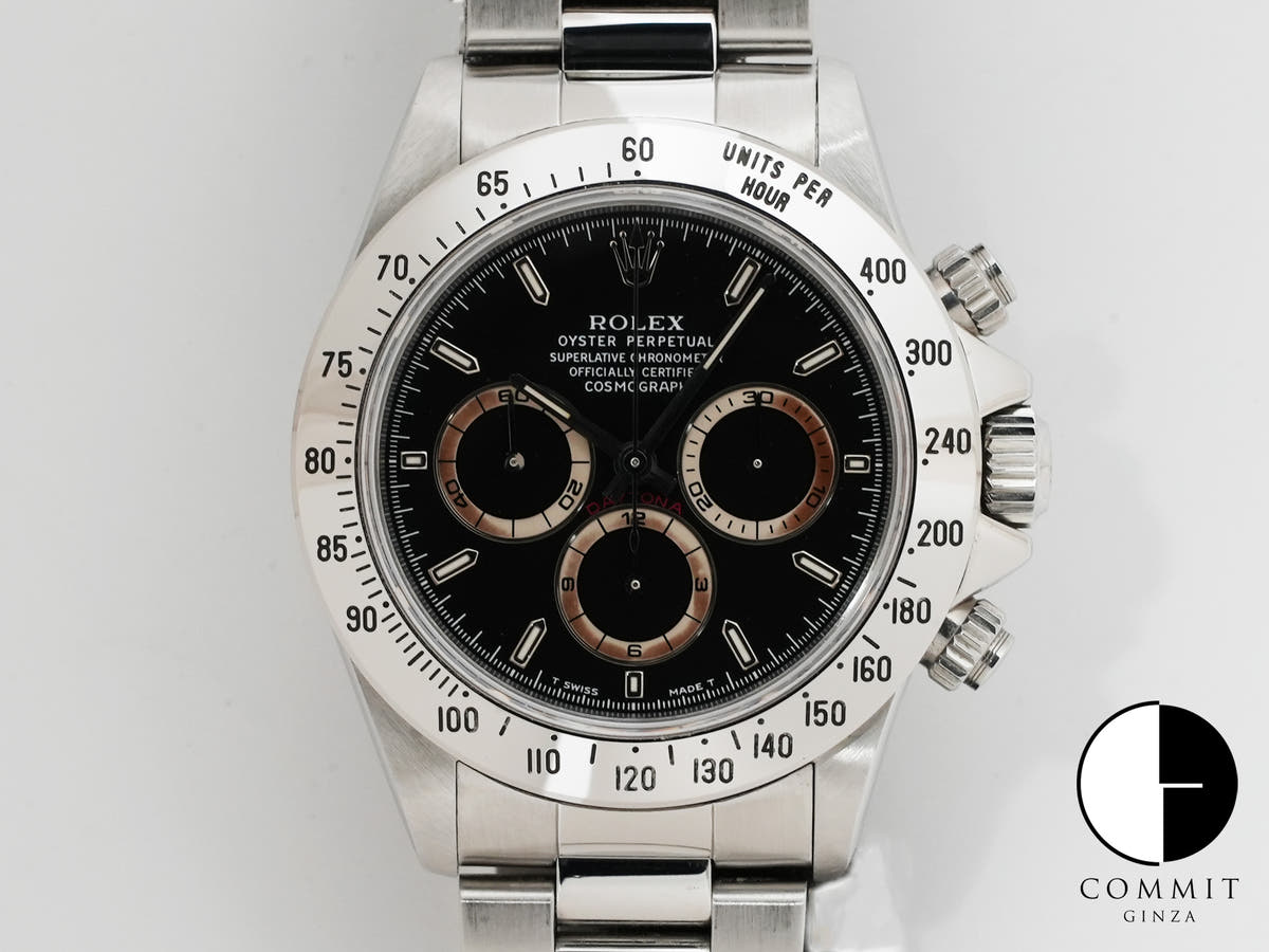 ロレックス デイトナ エルプリメロ Ref.16520 ステンレススチール ブラック文字盤