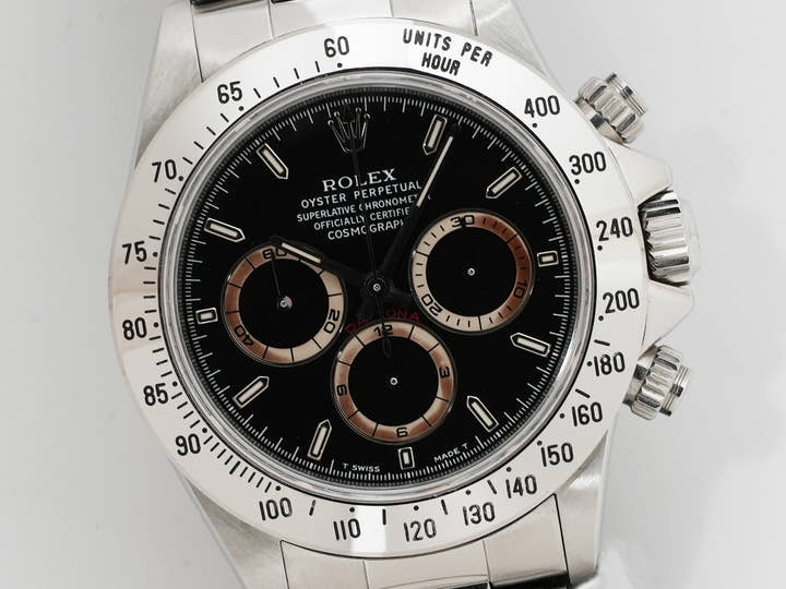 ロレックス デイトナ エルプリメロ Ref.16520 ステンレススチール ブラック文字盤