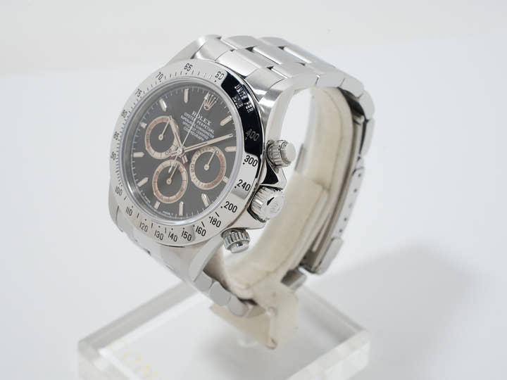 ロレックス デイトナ エルプリメロ Ref.16520 ステンレススチール ブラック文字盤