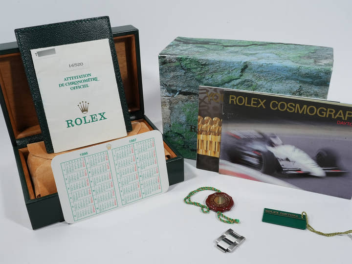 ロレックス デイトナ エルプリメロ Ref.16520 ステンレススチール ブラック文字盤