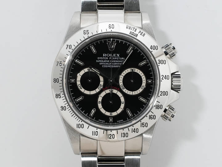 ロレックス デイトナ エルプリメロ Ref.16520 ステンレススチール ブラック文字盤