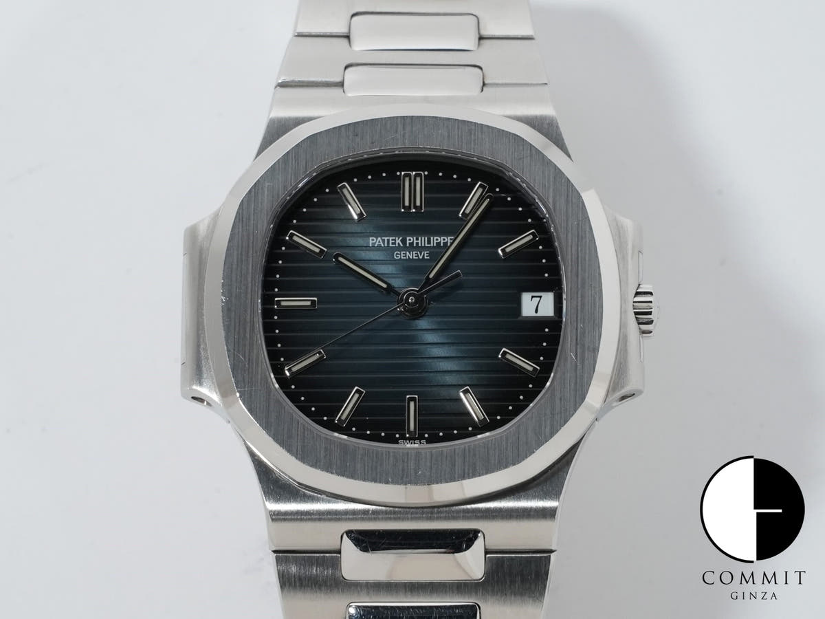 パテックフィリップ ノーチラス Ref.3800/1A-010 ステンレススチール ブルー文字盤
