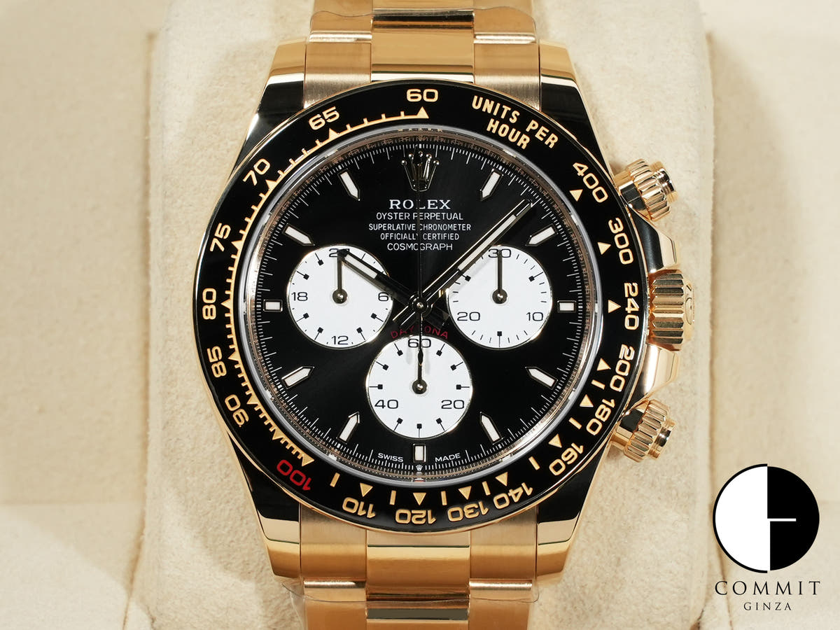 Rolex Daytona Ref. 126528LN Yellow Gold with Bright Black Dial