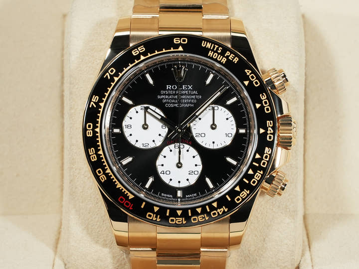 Rolex Daytona Ref. 126528LN Yellow Gold with Bright Black Dial