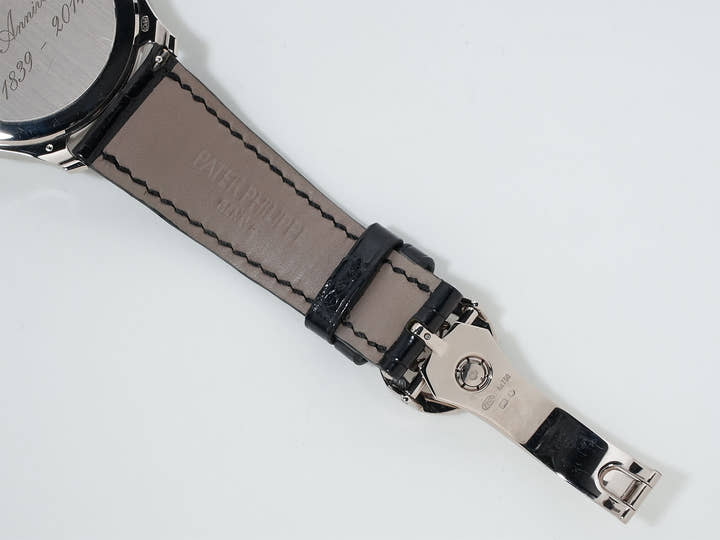 パテックフィリップ コンプリケーション ワールドタイム ムーンフェイズ Ref.5575G-001 ホワイトゴールド ブラック文字盤