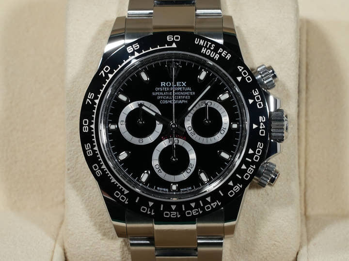 ロレックス デイトナ Ref.116500LN ステンレススチール ブラック文字盤