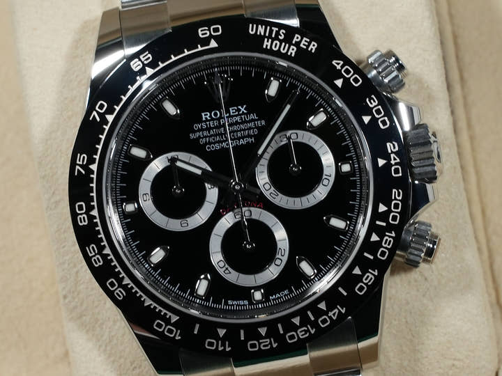 ロレックス デイトナ Ref.116500LN ステンレススチール ブラック文字盤