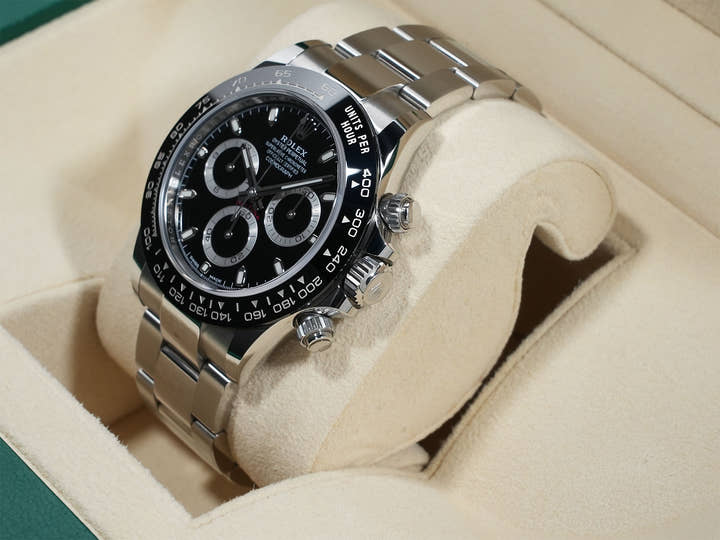 ロレックス デイトナ Ref.116500LN ステンレススチール ブラック文字盤