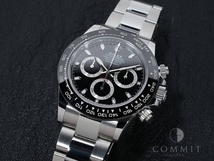 ロレックス デイトナ Ref.116500LN ステンレススチール ブラック文字盤