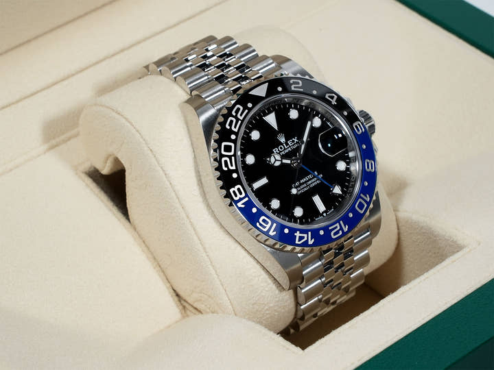 ロレックス GMTマスターII Ref.126710BLNR ステンレススチール ブラック文字盤 ジュビリーブレスレット