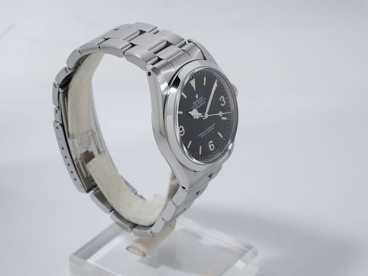 ロレックス エクスプローラーI Ref.1016 ステンレススチール ブラック文字盤 中古 98ck8et8