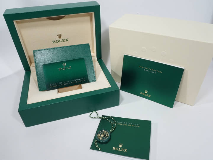 Rolex Explorer 36 Ref. 124270 Stainless Steel Black Dial