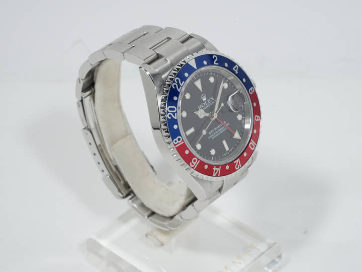 Rolex GMT-Master II Ref. 16710 Stainless Steel Black Dial Oyster Bracelet