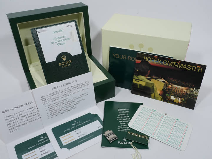 Rolex GMT-Master II Ref. 16710 Stainless Steel Black Dial Oyster Bracelet