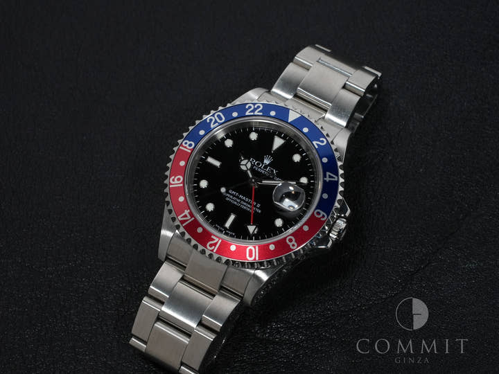 Rolex GMT-Master II Ref. 16710 Stainless Steel Black Dial Oyster Bracelet