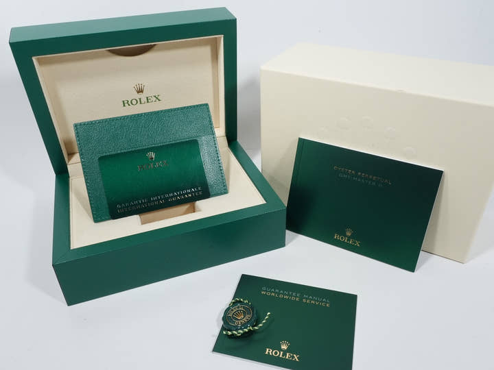 ロレックス GMTマスターII Ref.126710BLRO ステンレススチール ブラック文字盤 ジュビリーブレスレット