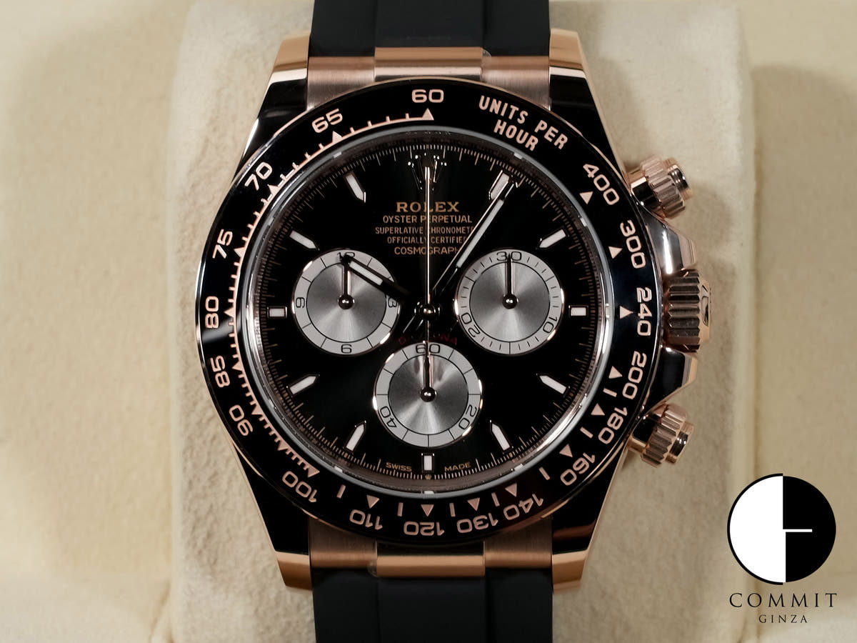 ロレックス デイトナ Ref.126515LN エバーローズゴールド ブライトブラックxサンダスト文字盤