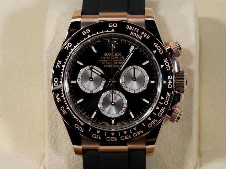 ロレックス デイトナ Ref.126515LN エバーローズゴールド ブライトブラックxサンダスト文字盤