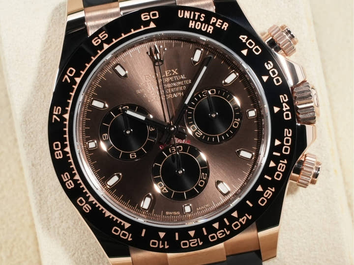 ロレックス デイトナ Ref.116515LN エバーローズゴールド チョコレート/ブラック文字盤