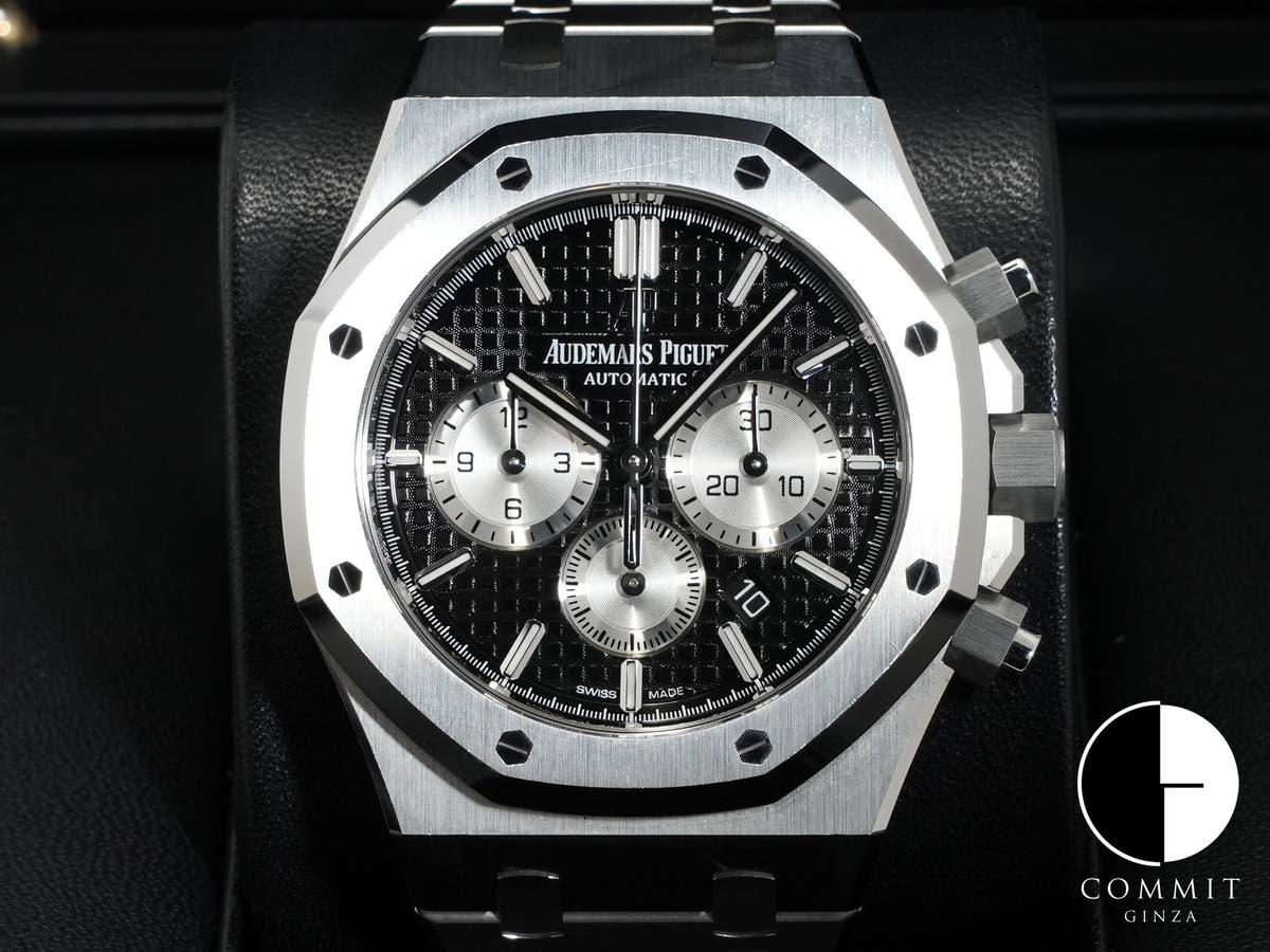 オーデマピゲ ロイヤルオーク クロノグラフ Ref.26331ST.OO.1220ST.02 ステンレススチール ブラック文字盤