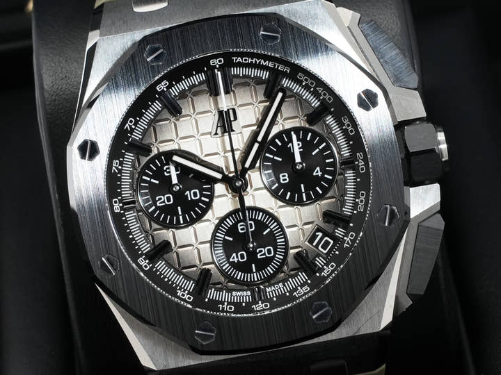 Audemars Piguet Royal Oak Offshore Chronograph Ref. 26420SO.OO.A600CA.01 Stainless Steel Smoked Brown Dial