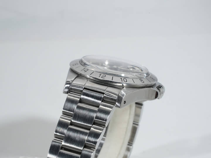 ロレックス エクスプローラーII Ref.1655 ステンレススチール ブラック文字盤 オイスターブレスレット 中古 vsqzgvbz