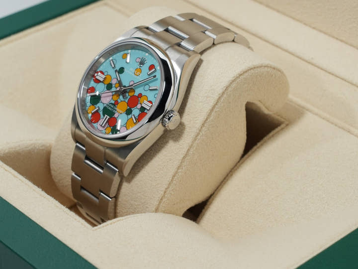 ロレックス オイスターパーペチュアル36 Ref.126000 ステンレススチール セレブレーションモチーフ文字盤