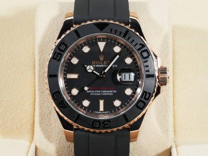 ロレックス ヨットマスター40 Ref.116655 エバーローズゴールド ブラック文字盤