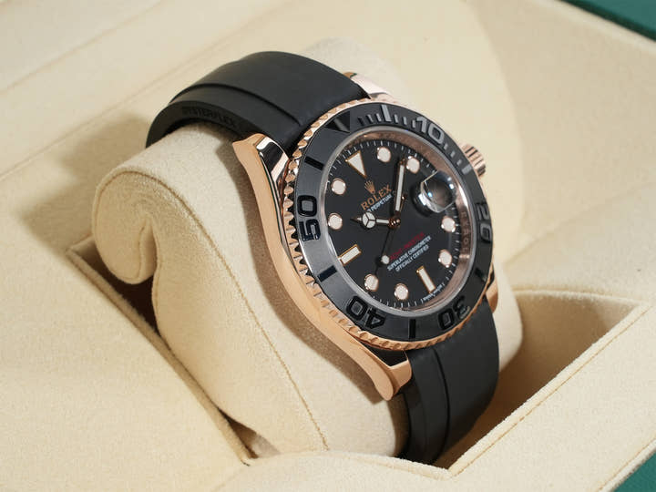 ロレックス ヨットマスター40 Ref.116655 エバーローズゴールド ブラック文字盤