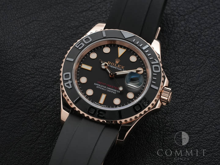 ロレックス ヨットマスター40 Ref.116655 エバーローズゴールド ブラック文字盤