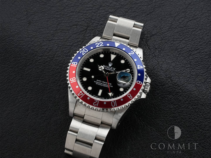 ロレックス GMTマスター Ref.16700 ステンレススチール ブラック文字盤 オイスターブレスレット