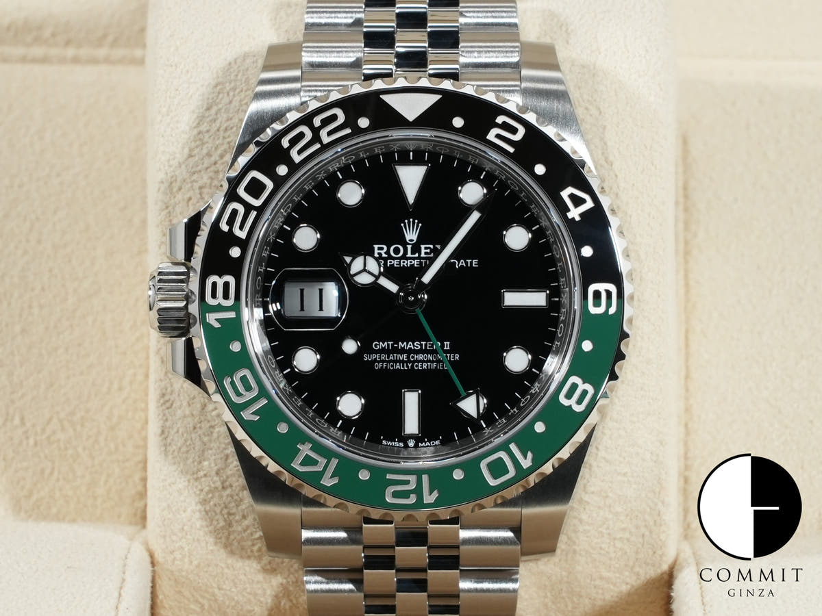 ロレックス GMTマスターII Ref.126720VTNR ステンレススチール ブラック文字盤 ジュビリーブレスレット
