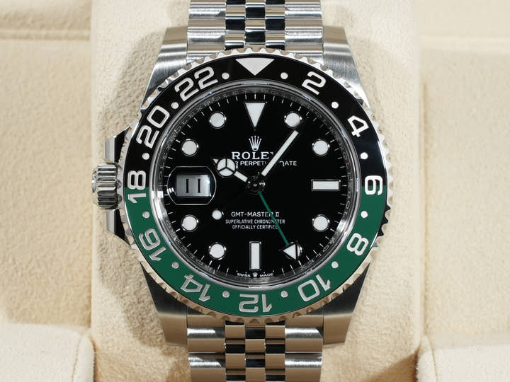 ロレックス GMTマスターII Ref.126720VTNR ステンレススチール ブラック文字盤 ジュビリーブレスレット
