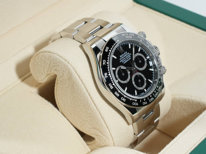 ロレックス デイトナ Ref.126500LN ステンレススチール ブラック文字盤