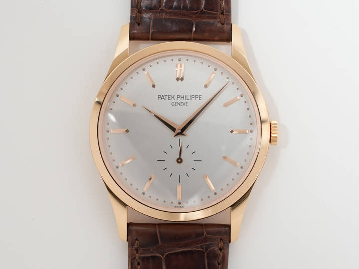 パテックフィリップ カラトラバ Ref.5196R-001 ローズゴールド シルバー文字盤