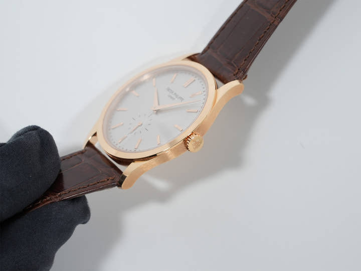 パテックフィリップ カラトラバ Ref.5196R-001 ローズゴールド シルバー文字盤