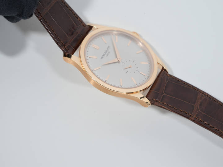 パテックフィリップ カラトラバ Ref.5196R-001 ローズゴールド シルバー文字盤