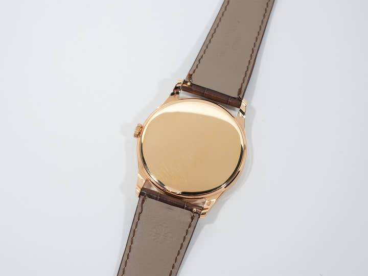 パテックフィリップ カラトラバ Ref.5196R-001 ローズゴールド シルバー文字盤