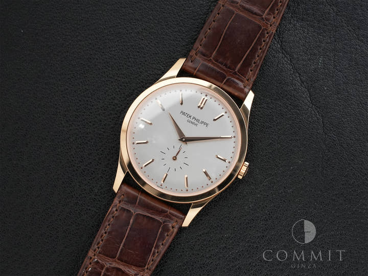 パテックフィリップ カラトラバ Ref.5196R-001 ローズゴールド シルバー文字盤