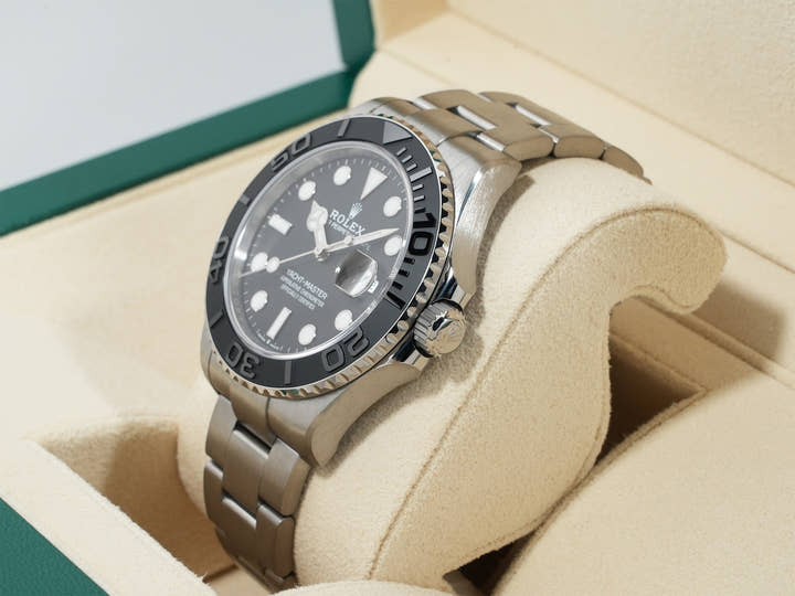 ロレックス ヨットマスター42 Ref.226627 ブラック文字盤 未使用 9wdhgapq