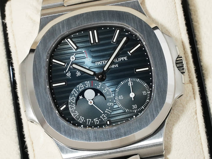 パテックフィリップ ノーチラス プチコンプリケーション Ref.5712/1A-001 ステンレススチール ブルー文字盤