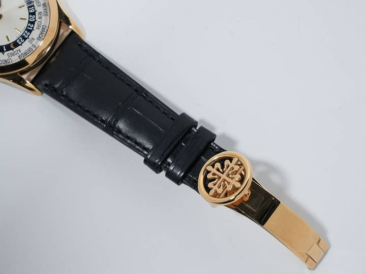 パテックフィリップ コンプリケーション ワールドタイム Ref.5110J-001 イエローゴールド シルバー文字盤