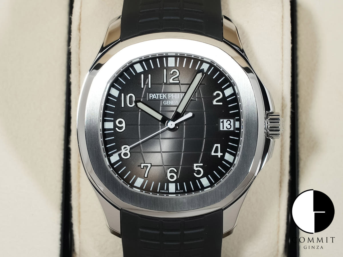 パテックフィリップ アクアノート Ref.5167A-001 ステンレススチール ブラック文字盤