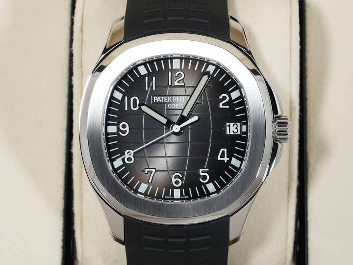 パテックフィリップ アクアノート Ref.5167A-001 ステンレススチール ブラック文字盤