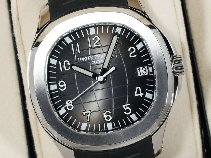 パテックフィリップ アクアノート Ref.5167A-001 ステンレススチール ブラック文字盤