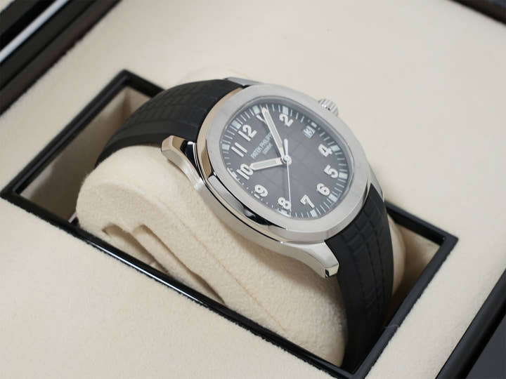 パテックフィリップ アクアノート Ref.5167A-001 ステンレススチール ブラック文字盤