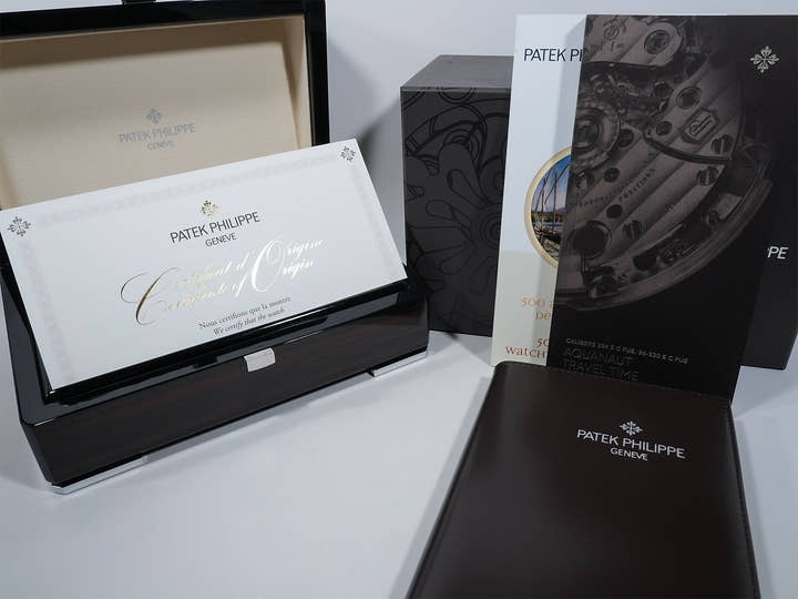 パテックフィリップ アクアノート Ref.5167A-001 ステンレススチール ブラック文字盤