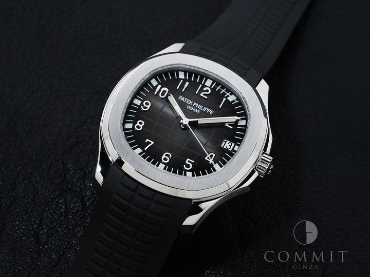 パテックフィリップ アクアノート Ref.5167A-001 ステンレススチール ブラック文字盤
