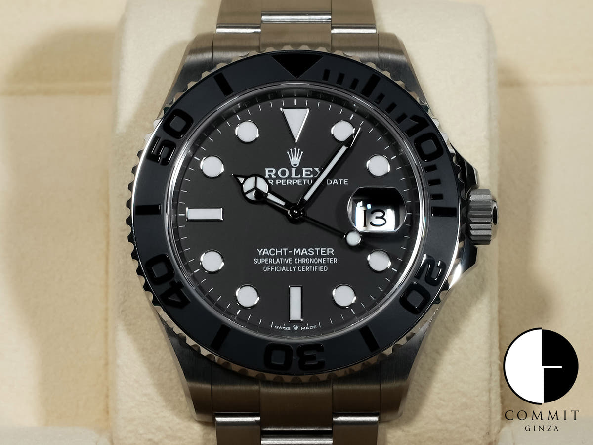 ロレックス ヨットマスター42 Ref.226627 RLXチタン ブラック文字盤