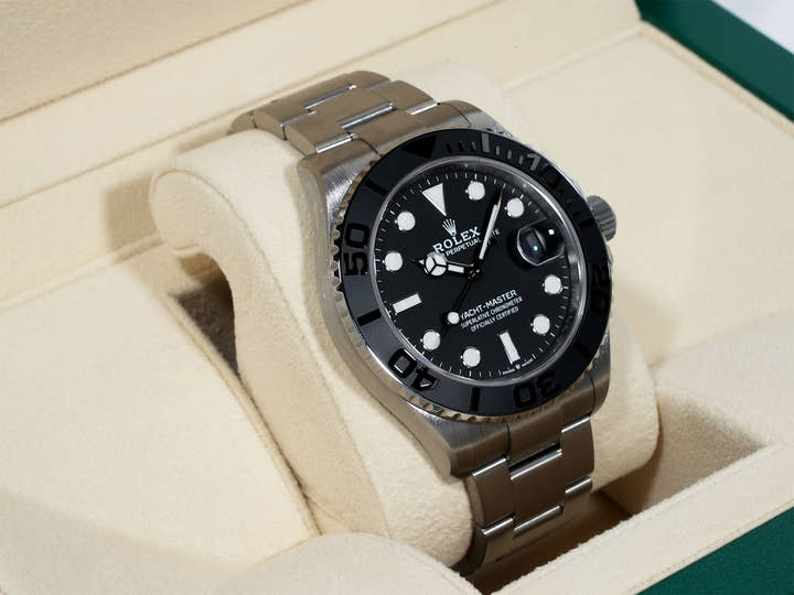 ロレックス ヨットマスター42 Ref.226627 RLXチタン ブラック文字盤